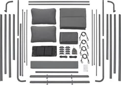 Schommelbank / Ligbank Kassandra - Donkergrijs -Tuin Verkoop 1200x846 1