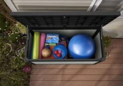 Keter Denali Opbergbox - 570L - 151,7x72,5x70cm - Grijs -Tuin Verkoop 1200x846 4