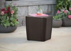 ALLIBERT Keter Luzon Opbergtafel - 39x39x43cm - Donkergrijs 24 ALLIBERT Keter Luzon Opbergtafel - 39x39x43cm - Donkergrijs -Tuin Verkoop 1200x857