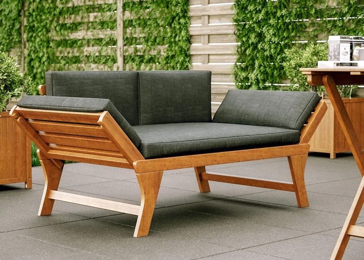 Loungebank Tuin FSC Antraciet – Makkelijk Verstelbaar Lounge Bank Balkon – Tuinbank Lounge Hardhout FSC – Perfecthomeshop 12 Loungebank Tuin FSC Antraciet – Makkelijk Verstelbaar Lounge Bank Balkon – Tuinbank Lounge Hardhout FSC – Perfecthomeshop - Afbeelding 10