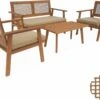Tuinmeubelset 4 Zitplaatsen + 1 Salontafel L Alice's Garden -Tuin Verkoop 1200x883 2