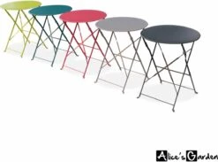 Emilia - Ronde Inklapbare Bistrotafel Ø60cm Van Gepoedercoat Staal – Terra Cotta 10 Emilia - Ronde Inklapbare Bistrotafel Ø60cm Van Gepoedercoat Staal – Terra Cotta -Tuin Verkoop 1200x888