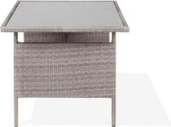 Beliani VITERBO - Loungeset Voor 8 - Grijs - PE Rotan -Tuin Verkoop 1200x891 1