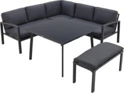 Wellington Lounge Dining Set - Carbon Black -Tuin Verkoop 1200x899 21