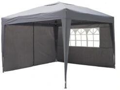 Garden Royal Partytent 3x3m Easy Up Grijs Met 4 Zijwanden -Tuin Verkoop 1200x900 28