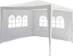 Garden Royal Partytent - 2 Zijwanden - 3 X 3 M - Wit -Tuin Verkoop 1200x908