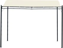 Outsunny Pergola Partytent Paviljoen Overkapping Tent Metaal Crème 297x297 Cm 84C-038 -Tuin Verkoop 1200x923