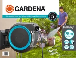 GARDENA - Wandslangenbox - RollUp XL - 35 Meter - Ø 13 Mm -Tuin Verkoop 1200x929 2