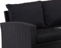 Rotan Loungeset Zwart 6 Pers Eettafel Kussens Weerbestendige Hoeklounge -Tuin Verkoop 1200x940 3