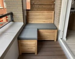 Kleine Teakhouten Tuinbank Met Opbergruimte - 100 X 60 X 90 Cm - Duurzaam Teakhout - Blijft Strak En Mooi - Sterke Constructie Om Lang Mee Te Gaan -Tuin Verkoop 1200x942 1