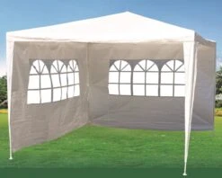 Garden Royal Partytent - 2 Zijwanden - 3 X 3 M - Wit -Tuin Verkoop 1200x962