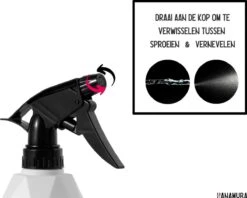 Hanamura Plantenspuit – Sprayflacon – Waterverstuiver – Wit – 600ml -Tuin Verkoop 1200x963 1