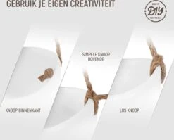 Plantenhanger Keramiek – Set Van 3 – Wit Steen- Hangpot – Hangende Bloempot Plantenpot - 3 Verschillende Koorden - 18 X 11 X 7 Cm -Tuin Verkoop 1200x965 3