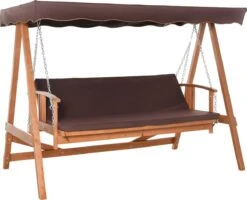 Outsunny Hollywoodschommel Hout Tuinschommel Schommelbank Ligfunctie 3 Personen 84A-185 -Tuin Verkoop 1200x972 1