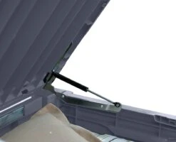 Keter Brightwood Opbergbox - 455L - 145x69,7x60,3 Cm - Grafiet -Tuin Verkoop 1200x974