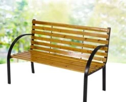 Dutcc 41142 - Tuinbank - Woodstock - 120 Cm – Zwart -Tuin Verkoop 1200x978 2