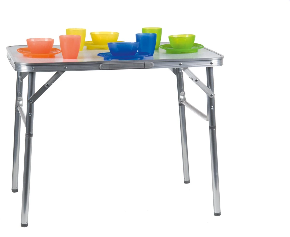 Camp Active Campingtafel - Opvouwbaar - 2 Hoogtes - 75 X 55 X 25-59 Cm 8 Camp Active Campingtafel - Opvouwbaar - 2 Hoogtes - 75 X 55 X 25-59 Cm - Afbeelding 6