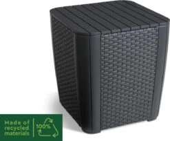 ALLIBERT Keter Luzon Opbergtafel - 39x39x43cm - Donkergrijs 25 ALLIBERT Keter Luzon Opbergtafel - 39x39x43cm - Donkergrijs -Tuin Verkoop 1200x989