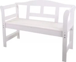 SenS-Line Friesen Tuinbank - Hout - Wit -Tuin Verkoop 1200x992