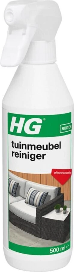 HG Tuinmeubelreiniger - 500ml - Voor Alle Soorten Tuinmeubelen - Uiterst Krachtig -Tuin Verkoop 329x1200