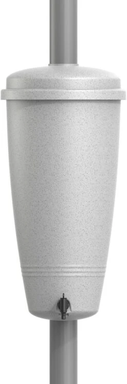 Elho Green Basics Rain Catcher 33 - Regenton Voor Balkonbuiten - Ø 33.5 X H 73.5 Cm - Grijs/Living Concrete -Tuin Verkoop 396x1200 1