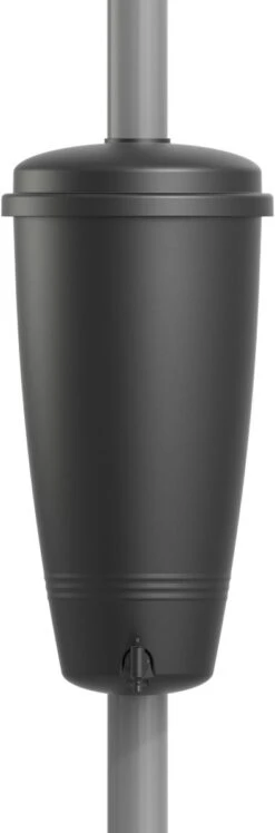 Elho Green Basics Rain Catcher 33 - Regenton Voor Balkonbuiten - Ø 33.5 X H 73.5 Cm - Zwart/Living Black -Tuin Verkoop 396x1200