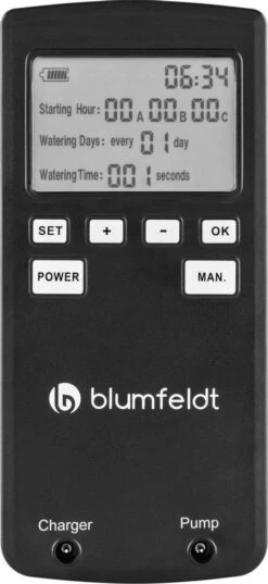 Blumfeldt Greenkeeper Automatisch Bewateringssysteem - Besproeiingscomputer - Druppelsysteem - Bewateringsautomaat Ideaal Tijdens Vakantie - Voor 60 Potplanten -Tuin Verkoop 552x1200 1