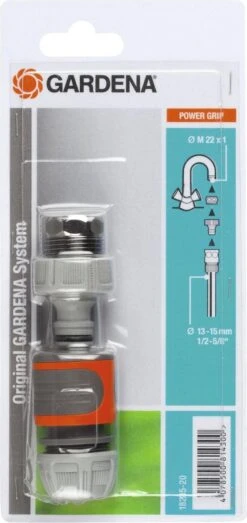 Gardena Koppeling Set Snelaansluitstukken Kraanstuk, Slangstuk En Draadadapter 4078500010269 -Tuin Verkoop 567x1200