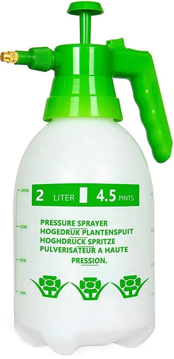 Drukspuit - Verstuiver - Plantenspuit - Plantensproeier - 2 Liter - Able & Borret 3 Drukspuit - Verstuiver - Plantenspuit - Plantensproeier - 2 Liter - Able & Borret