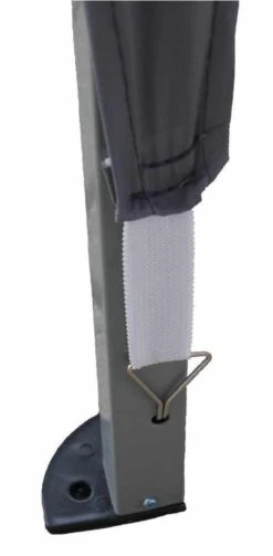 Partytent 3x6m Easy Up - 6 Zijwanden - Grijs -Tuin Verkoop 589x1200