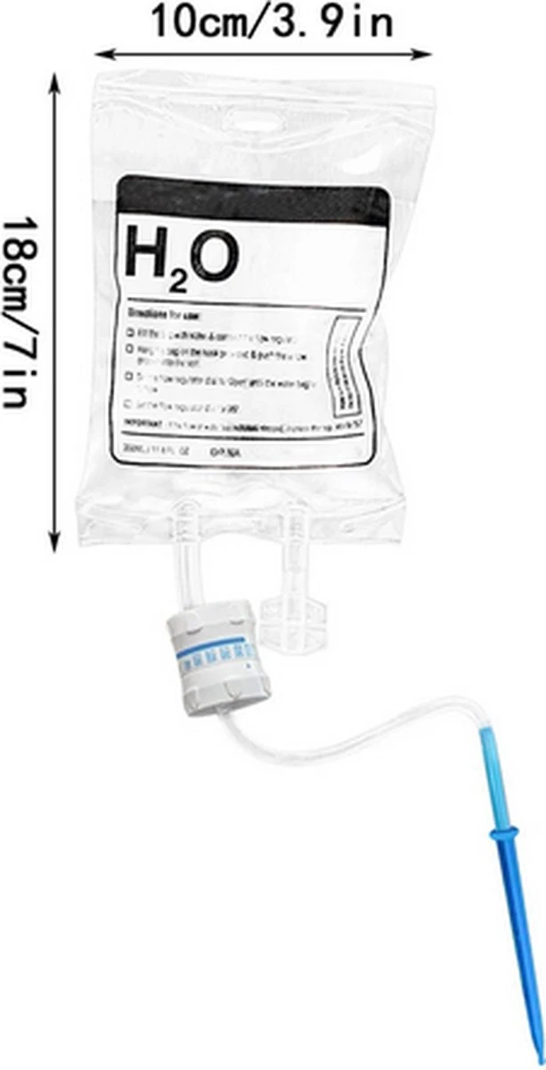 Plant Infuus H2o - Waterdruppelaar - Automatisch Bewateringssysteem Planten - Druppelirrigatie - Transparant - 350ml 5 Plant Infuus H2o - Waterdruppelaar - Automatisch Bewateringssysteem Planten - Druppelirrigatie - Transparant - 350ml - Afbeelding 3