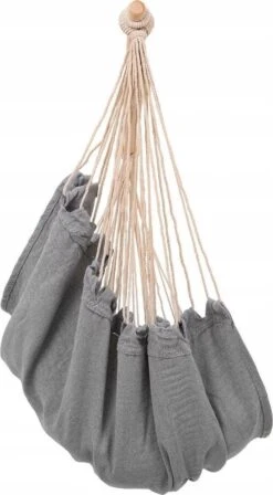 RENALUX Hangstoel Buiten En Binnen - Hangstoel Voor Binnen - Hangstoel Zonder Standaard - Hangstoel Cocoon - Gratis 2 Zachte Kussens - 150 KG - Grijs -Tuin Verkoop 661x1200