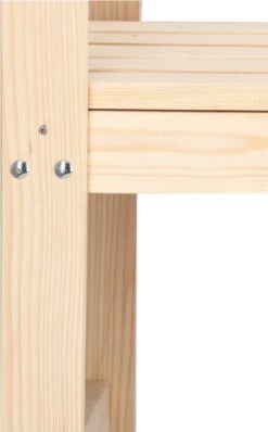 Merkloos Springos Tuinbank | Tuinbankje | Zitbank Buiten | Naaldhout | 119 X 78 X 45 Cm | Licht -Tuin Verkoop 744x1200