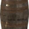 BarrelAtelier - Regenton Whisky Los Deksel, 190L, Gat Vulautomaat, Handvat, Messing Logo En Kraan / Best Verkochte Regenton 2021 /2022 !! -Tuin Verkoop 750x1200