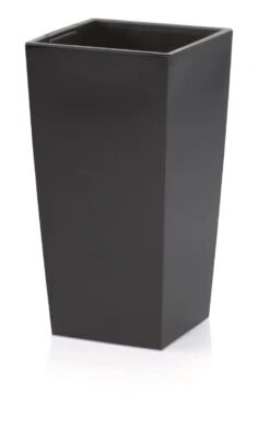 Prosperplast Kunststof Urbi Bloempot/plantenpot Met Binnenpot Antraciet 40 X 40 X 75 Cm - 37/91,5 Liter - Hoge Vierkante Bloempotten -Tuin Verkoop 757x1200 3