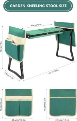 Uten - Kniebankje Tuin - Knie Steun - Tuinkruk Inklapbaar - Kniesteun Tuinieren - Kniekussen - Tot 150 Kg - Groen 27 Uten - Kniebankje Tuin - Knie Steun - Tuinkruk Inklapbaar - Kniesteun Tuinieren - Kniekussen - Tot 150 Kg - Groen -Tuin Verkoop 763x1200