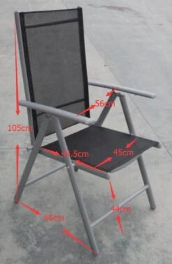 Tuinstoel Standenstoel Aluminium Antraciet 7 Standen Per 2 Stuks 10 Tuinstoel Standenstoel Aluminium Antraciet 7 Standen Per 2 Stuks -Tuin Verkoop 782x1200