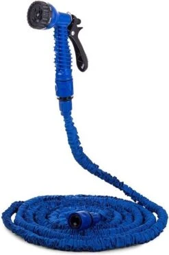 Uitrekbare Tuinslang Tot 15 Meter - Tuinsproeier Met 7 Verschillende Standen - Tuin Besproeien - Sproeikop - Blauw - Flexibel Elastisch -Tuin Verkoop 794x1200 2