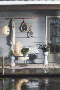 Mica Decorations Leandro Bijzettafel - Set Van 2 - H45 X Ø45 Cm - Zwart -Tuin Verkoop 799x1200 2