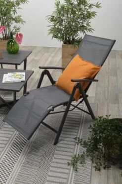 Garden Impressions - Sol Verstelbare Tuinstoel - Aluminium - Zwart -Tuin Verkoop 800x1200 19