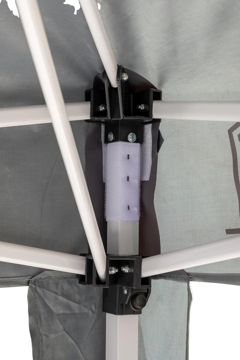 MaxxGarden Partytent - Paviljoen - 3x3 - Easy Up - Opvouwbaar - Waterdicht - Zwart 4 MaxxGarden Partytent - Paviljoen - 3x3 - Easy Up - Opvouwbaar - Waterdicht - Zwart - Afbeelding 2