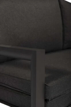 Merkloos Loungebed | Daybed | Uitschuifbare Tuinbank | 185 Cm | Zwart | Hoogwaardige Kwaliteit | Loungebank -Tuin Verkoop 800x1200 5