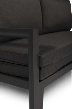 Merkloos Loungebed | Daybed | Uitschuifbare Tuinbank | 185 Cm | Zwart | Hoogwaardige Kwaliteit | Loungebank -Tuin Verkoop 800x1200 6