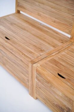 Kleine Teakhouten Tuinbank Met Opbergruimte - 100 X 60 X 90 Cm - Duurzaam Teakhout - Blijft Strak En Mooi - Sterke Constructie Om Lang Mee Te Gaan -Tuin Verkoop 800x1200 8