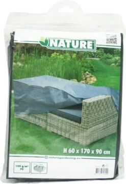 Nature - Tuinmeubelhoes - Beschermhoes Voor Loungebank - 2-zits - H60 X 170 X 90cm -Tuin Verkoop 822x1200