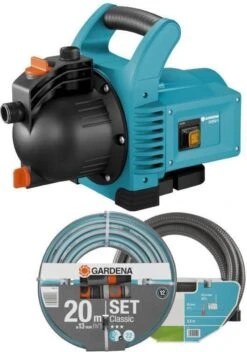 GARDENA - Classic Besproeiingspomp 3000/4 Compleet - Waterpomp - Incl. 3.5 M Aanzuigslang En 20 M Slang -Tuin Verkoop 843x1200 1