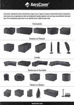 Aerocover Loungesethoes - L-vorm - L 255 X L 255 X B 100 X H 70 Cm 24 Aerocover Loungesethoes - L-vorm - L 255 X L 255 X B 100 X H 70 Cm -Tuin Verkoop 852x1200