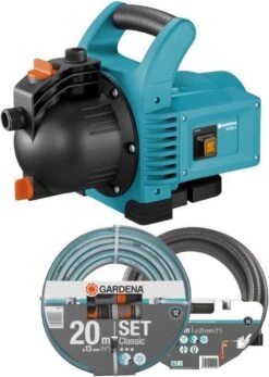 GARDENA - Classic Besproeiingspomp 3000/4 Compleet - Waterpomp - Incl. 3.5 M Aanzuigslang En 20 M Slang -Tuin Verkoop 853x1200 1