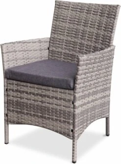 Alice's Garden Loungeset Moltès - 4 Plaatsen - Wicker - Kleine Set - Tinten Grijs/grijs -Tuin Verkoop 889x1200 2