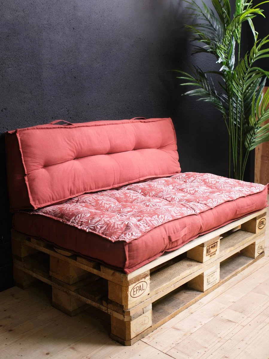 Today Palletkussen Terracotta - 120 X 80cm - Print 3 Today Palletkussen Terracotta - 120 X 80cm - Print